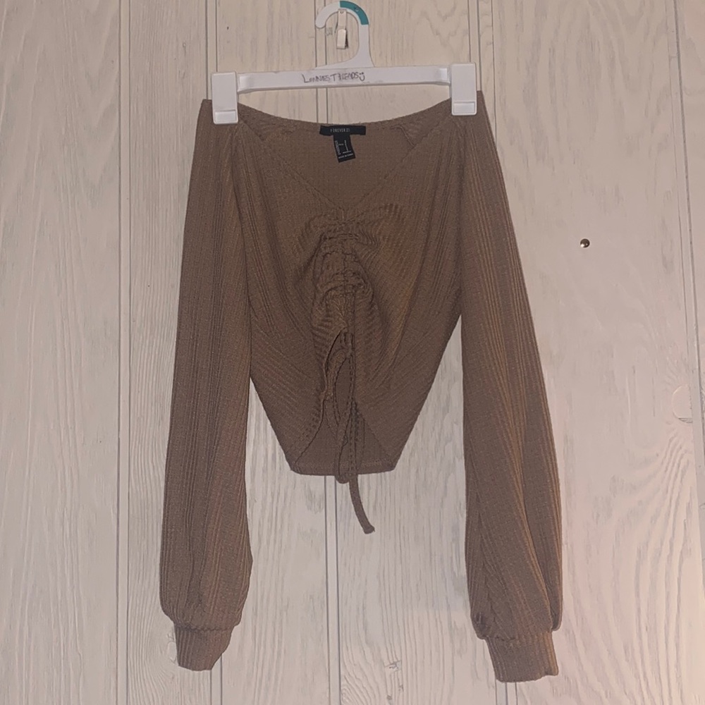 Beautiful like new Cinched drawstring sweater
